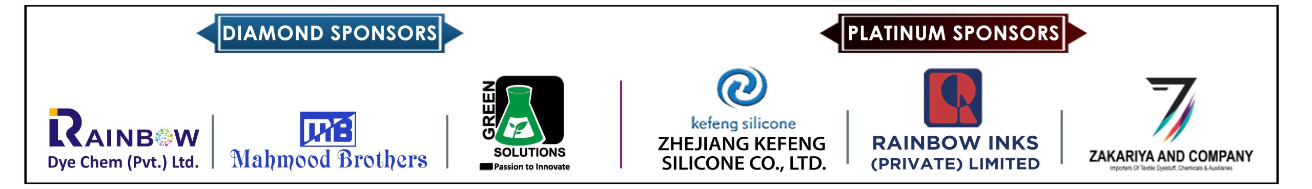 DIAMOND & PLATINUM SPONSORS - 2026